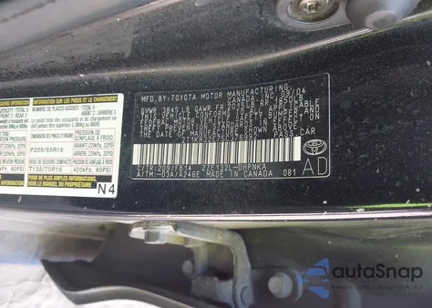 2005 Toyota Matrix Xr из США, поврежденный, VIN 2T1KR32E75C376992